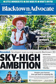 Blacktown Advocate - August 22nd 2018