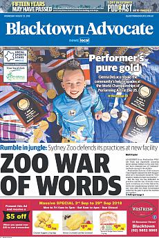 Blacktown Advocate - August 29th 2018