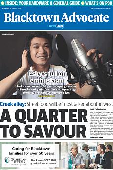 Blacktown Advocate - October 17th 2018