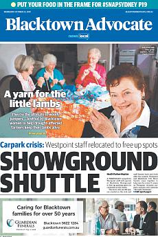 Blacktown Advocate - October 24th 2018