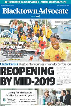 Blacktown Advocate - November 14th 2018