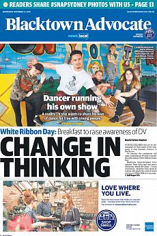 Blacktown Advocate - November 21st 2018