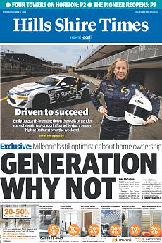 Hills Shire Times - October 9th 2018