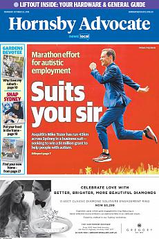 Hornsby Advocate - October 25th 2018
