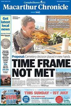 Macarthur Chronicle Campbelltown - June 26th 2018