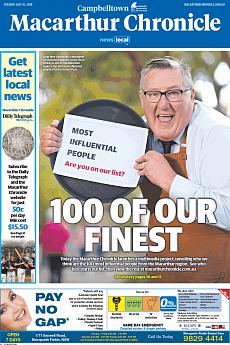 Macarthur Chronicle Campbelltown - July 10th 2018