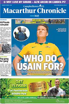 Macarthur Chronicle Campbelltown - October 2nd 2018