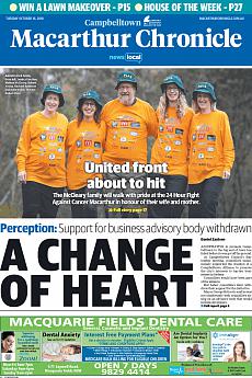 Macarthur Chronicle Campbelltown - October 16th 2018