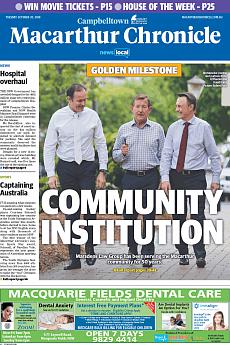 Macarthur Chronicle Campbelltown - October 30th 2018