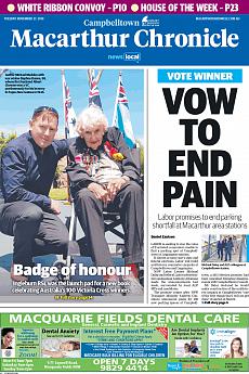 Macarthur Chronicle Campbelltown - November 27th 2018