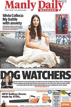 Manly Daily - February 17th 2018