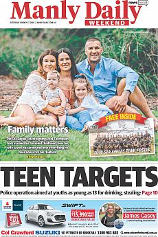 Manly Daily - March 17th 2018