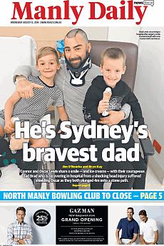 Manly Daily - August 15th 2018