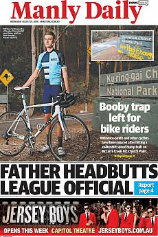 Manly Daily - August 29th 2018
