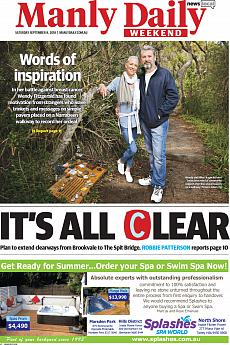 Manly Daily - September 8th 2018