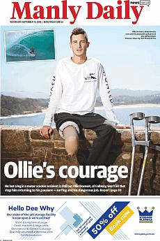 Manly Daily - September 19th 2018