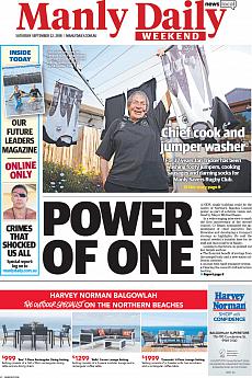 Manly Daily - September 22nd 2018