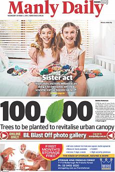 Manly Daily - October 3rd 2018