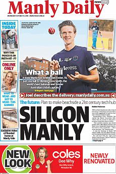 Manly Daily - October 10th 2018