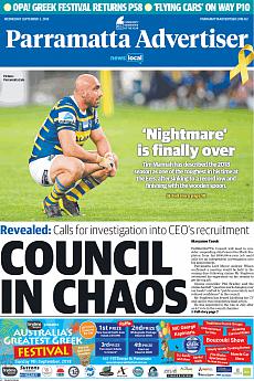 Parramatta Advertiser - September 5th 2018