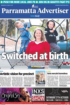 Parramatta Advertiser - October 17th 2018