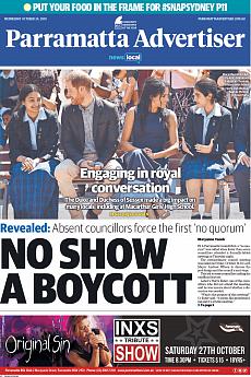 Parramatta Advertiser - October 24th 2018