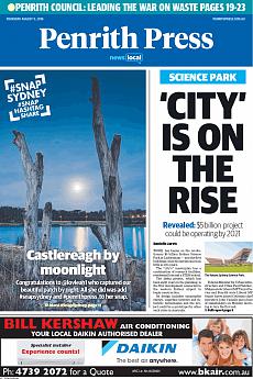 Penrith Press - August 9th 2018