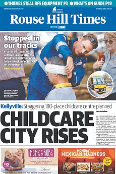 Rouse Hill Times - January 24th 2018