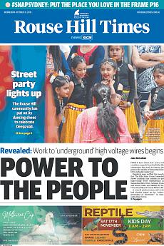 Rouse Hill Times - October 31st 2018