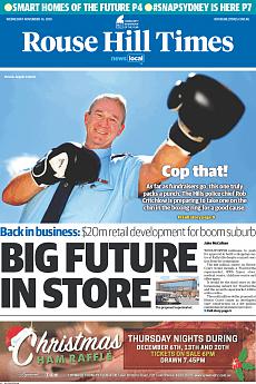 Rouse Hill Times - November 14th 2018