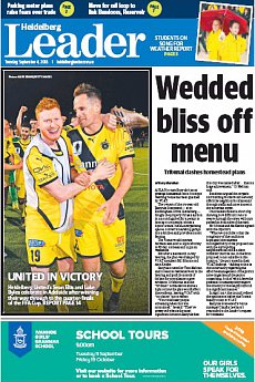 Heidelberg Leader - September 4th 2018